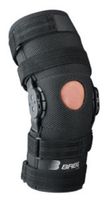 RoadRunner ROM Hinged Knee Support, NEO Wraparound w/ open back & post op hinge XL