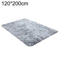 Super1798 Warm Soft Living Room Bedroom Long Hair Rug Washable Floor Carpet Door Mat Home Decor -Light Gray 120200cm