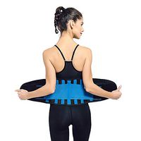 Back Brace by AHUA Sports. (Blue, s)