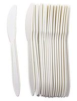 GreenWorks Eco-Friendly 6.5" Plant Starch Disposable Knives,1000 Count Cornstarch Biodegradable Knives