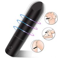 Bullet G Spot Vibrator Clitoris Nipple Stimulator Waterproof Rechargeable 12 Modes Sex Toy for Women Vagina Massge