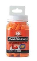 Walker's Foam Ear Plug Jar (100 Count), Orange