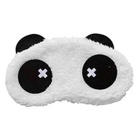 ACTLATI Plush Animal Eye Mask Cute Panda Sleep Blindfold Cover for Kids Girls