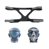 CPAP Headgear, CPAP Mask Strap, for Resmed Airfit Respironics Headgear Strap, EZZKE Universal CPAP Mask Strap, Ultralight Soft and Breathable (Gray)