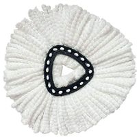 5 Pack Replacement Mop Heads, Easy Cleaning Mopping Wring Spin Mop Refill Mop Heads