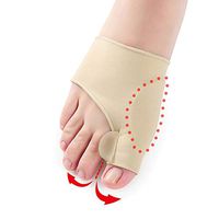 Toe Separators/Corrector gLoaSublim,1 Pair Foot Bunion Sleeves Hallux Valgus Protector Corrector Orthotics Feet Care