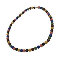 EleeColorful Health Ion Tourmaline Beads Stretch Necklace Chain Balance w/Box/(Mixed)