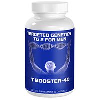 Targeted Genetics Testosterone Booster for Men Under 40 Helps Men Boost Testosterone and Desire, Manage Weight and Build Lean Muscle with Maca and Tribulus Terrestris TESTOSTERON Booster