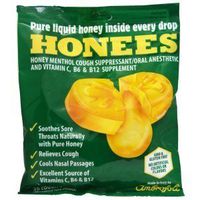 Honees Cough Drops, 20 Drops Per Bag (Pack of 6)