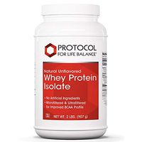 Protocol For Life Balance - Whey Protein Isolate - Tissue Repair, BCAA Profile, Lean Muscle Growth, Supports Immune System, Complete and Optimum Amino Source - Unflavored - 2 lbs
