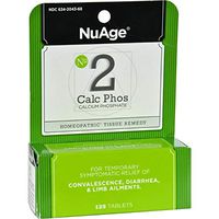 NuAge, No 2 Calc Phos, Calcium Phosphate, 125 Tablets