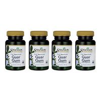 Swanson Full Spectrum Guar Gum 400 mg 60 Caps 4 Pack