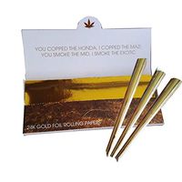 10Pcs/Box Gold Classic Smoking Paper Cigarette Rolling Papers Packs Cigarette Tubes Tobacco Cigarette Accessories