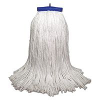 Boardwalk 732R Mop Head, Economical Lie-Flat Head, Rayon Fiber, 32-Oz, White (Case of 12)