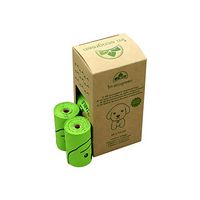 Garbage Bag,8PCS Biodegradable Dog Poo Bag Pet Cat Waste Poop Clean Pick Up Garbage Bags for Kitchen,Bathroom, Home, Office, Trash Cans