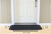 EZEdge Transition Threshold Ramp For a Door Sill, 1½" Rise, 1½" x 17¾" x 45¾"