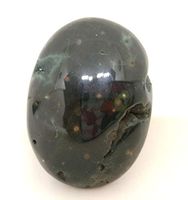 Jet Energized Ocean Jasper oapstone A++ Approx. 2.5 inch Sparkle Natural Healing High Grade Healing Metaphysical Jet International Crystal Therapy Booklet Energize Cleanse Image is JUST A Reference