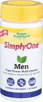 Super Nutrition, Simply One Men, 30 Count
