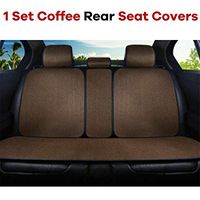 Car Seat Cushion-Car Interior Seat Cover Cushion Pad Mat-Seat Cover Cushion for Cars-Seat Cover Cushion Pad-Seat Cover Cushion Pad Mat-Seat Cover Cushion Pad Mat Accessories (1PCS Coffee Rear Cover)