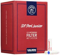 Vauen 180 x 9mm Charcoal Pipe Filters dr. Perl Junior