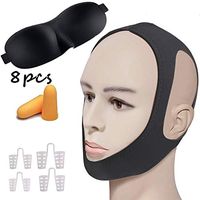 Anti-snoring Solution-Chin Strap-Nasal Dilator-Eye Patch-earplug-Anti-snoring kit