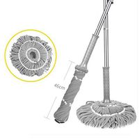 Advanced Surface Cleaning Mop,Rotating Mop Free-handed Mop Mop Shampoo Squeeze Water Lightweight Single,For Household Cleaning (Color : Green)