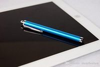 (5 PACK) STYLUS PENS PREMIUM Aluminum touch capacitive FOR apple iPhone X 8 7 6 5 4s Samsung s7 note 8 Lg iPad Mini tablets smart phones HTC Nokia (Aqua Blue)