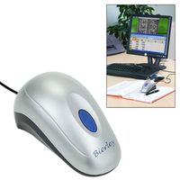 Bierley Black and White Mono Mouse USB Magnifier 24X