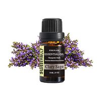 10ml Essential Oils For Aromatherapy Diffusers 100% Pure Natural Undiluted, Organic, Therapeutic Grade Essential Oils Relieve Stress (Clary Sage)