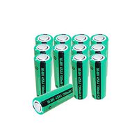 1.2v 1300mah 4/5AA Size Nimh Rechargeable Battery with Flat Top (12pc)