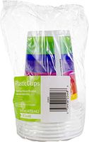 Creative Converting 372972 8-Count Printed Plastic Cups, 16-Ounce, Rainbow, 16 oz