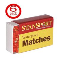 Aglaonema Matches (6 Pack) Waterproof Matches, PK40 MEDIQUE 78399