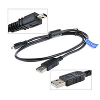 PwrON USB Charger+Data Cable Cord for Casio Exilim EX-Z28 s EX-Z88 s EX-ZS150 s Camera