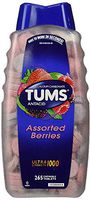 Tums Ultra Strength (Assorted Berries) 265 Chewable Tablets (Original Version)