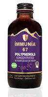 Elderberry Syrup with Wild Blueberry, Black Currant, Antioxidant Supplement. Concentrate of polyphenols. Synergy of 67 antioxidants. 24 Days/Bottle. Delicious Taste.