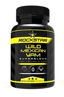 Rockstar Wild Mexican Yam Dietary Supplement Superblend, 60 Capsules