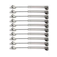 10pcs Door Lift Pneumatic Support Hydraulic Gas Spring Stay Kitchen Cabinet