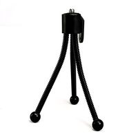 Mini Tripod - 1 Piece Monocular Camera Telescope Mini Tripod 1/4 Standard Interface Metal Material Portable Universal Flexible