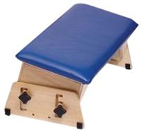 Sammons Preston Adjustable Benches, Size Large, Padded Therapy Bench, Angled Seats for Physical and Occupational Therapy, Tilted Surface Stool for Exercise and Positioning, Feet on The Floor