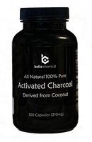 420mg Coconut Activated Charcoal Pills - Food Grade - Easy to Swallow Size