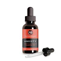 NaturoBliss Anxiety Essential Oil Blend 1oz - Therapeutic Grade - Depression, Stress Relief, Relaxation, Boost Mood, Calming, Aromatherapy Essential Oil