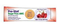 Pro-Stat Sugar Free AWC Protein Supplement Wild Cherry Punch Flavor 1 oz. Individual Packet Ready to Use, 40130-U - ONE Packet