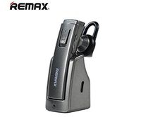REMAX RB-T6C Car Bluetooth 4.1 Headphone Car Magnet Adsorption Charging Base Standby for 45 Days Quick Answer (Black)