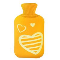 2LWarm Cute Hot-Water Bottle Water Bag Water Injection Handwarmer Pocket Cozy Comfort,G