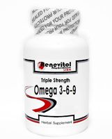 Triple Strength Omega 3-6-9 (Emulsified Dry) 200 Capsules ~ Renevitol