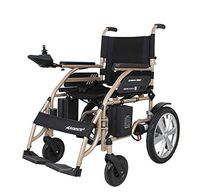 Lightweight Foldable Aluminium Power Electric Wheelchair,The Battery Provides A Wide Range of Options for Electric Wheelchairs