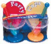 Back To Basicsâ¢ PCS02 Sno Cone Party Cups & Spoons