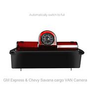 Night Vision 3rd Brake Light Reversing Backup Camera for GMC Savana Chevrolet Explorer Chevy Express 1500 2500 3500 Van (2003-2018)