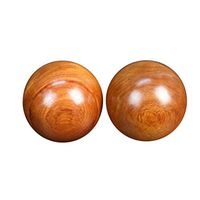 SUPVOX Baoding Fitness Ball Rosewood Wood Chinese Health Massage Ball
