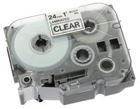 Brother 1 Inch x 26.2 Feet Black on Clear for P-Touch (TZ151)